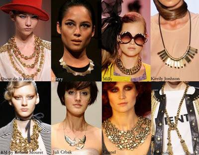 Колиетата: Модни тенденции в бижутата за 2010