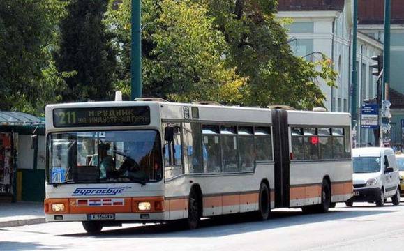 Автобуси заменят тролеите в Бургас на първи май