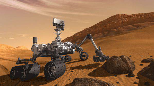 Кюриосити откри обувка на Марс! (видео)