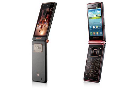 Samsung SCH-W2013 – флип телефон с два екрана