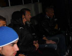 Бивши футболисти на Левски гледат "сините"