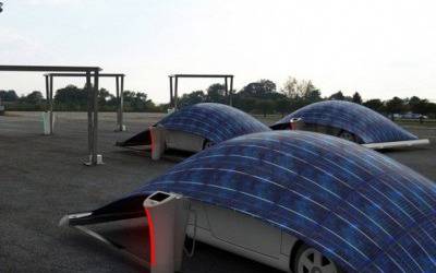 Соларен паркинг за електромобили