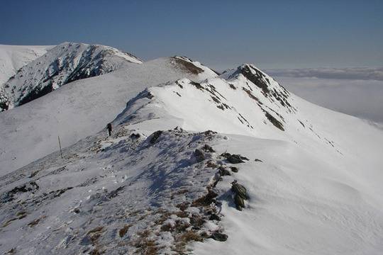 Зимно изкачване на връх Вежен и Старопланинското конче