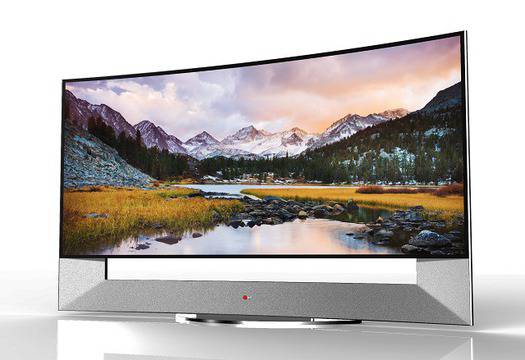 Извит 105-инчов Ultra HD телевизор от LG на CES 2014