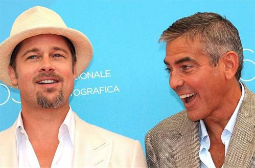 Джордж Клуни покани Брад Пит за кум