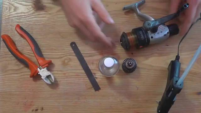 Как да си направим ръчна дрелка от макара за въдица