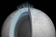 Луна на Сатурн вероятно има топъл океан, подходящ за живот