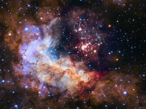 Телескопът Хъбъл отпразнува 25-тата си годишнина с нова красива снимка