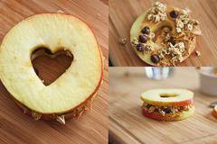 За децата - как да направим забавен и оригинален сандвич с ябълки