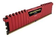 Corsair Vengeance LPX 8GB 2666MHz DDR4 памет червен