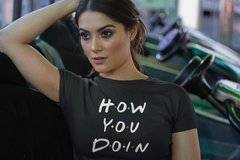 Тениска How You Doin