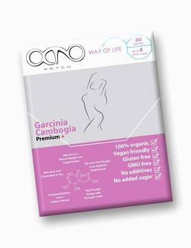 Tрансдермални пластири за подтискане на глада и 30 лепенки за слабеене Garcinia Cambogia Pemium✚